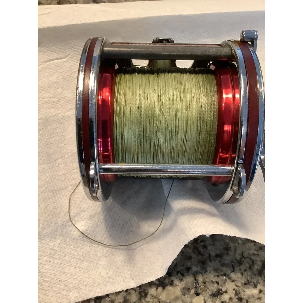 VINTAGE PENN SPECIAL SENATOR 113HL 4/0 50TH ANNIVERSARY FISHING REEL SWEEEEET